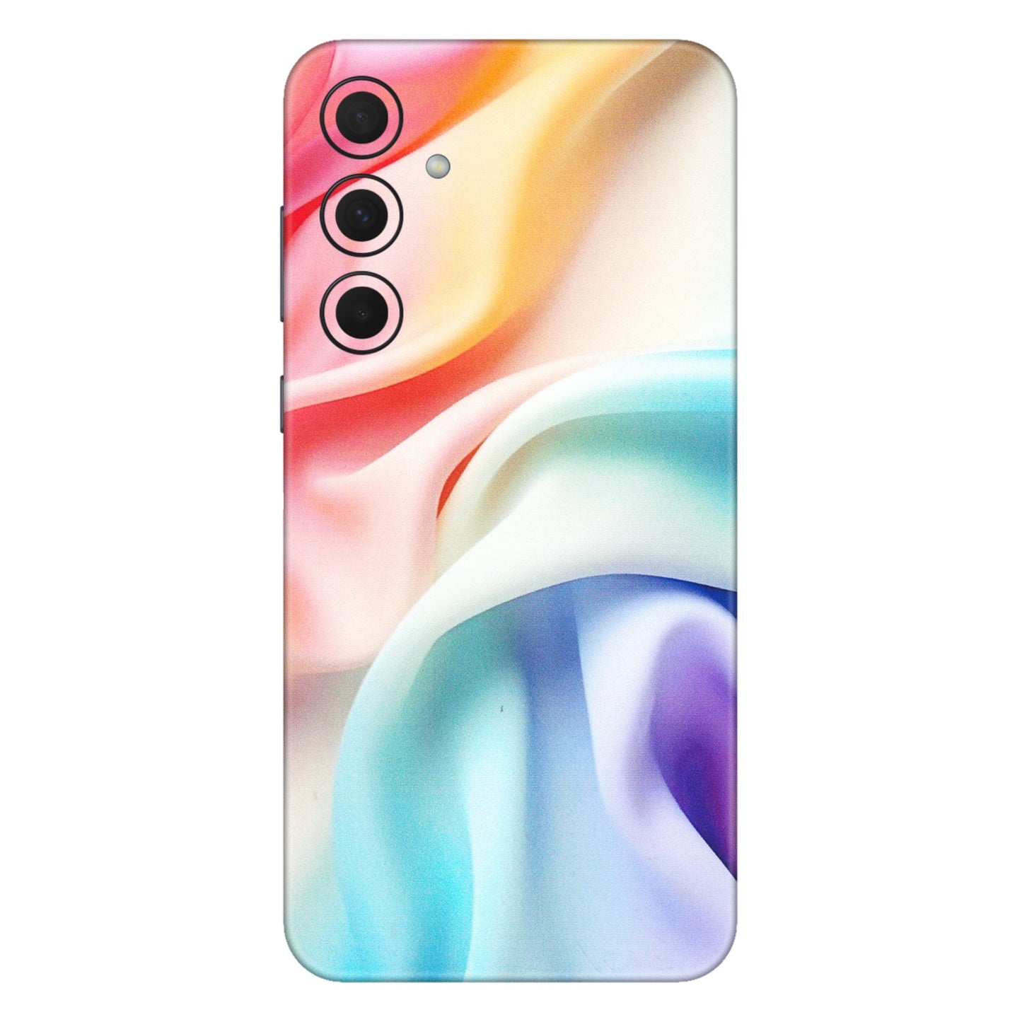 Samsung A/S Series Phone Skins (All Models) - Colourful Silk Cloth - Matte Finish (M-165) Samsung Galaxy A35 (5G)