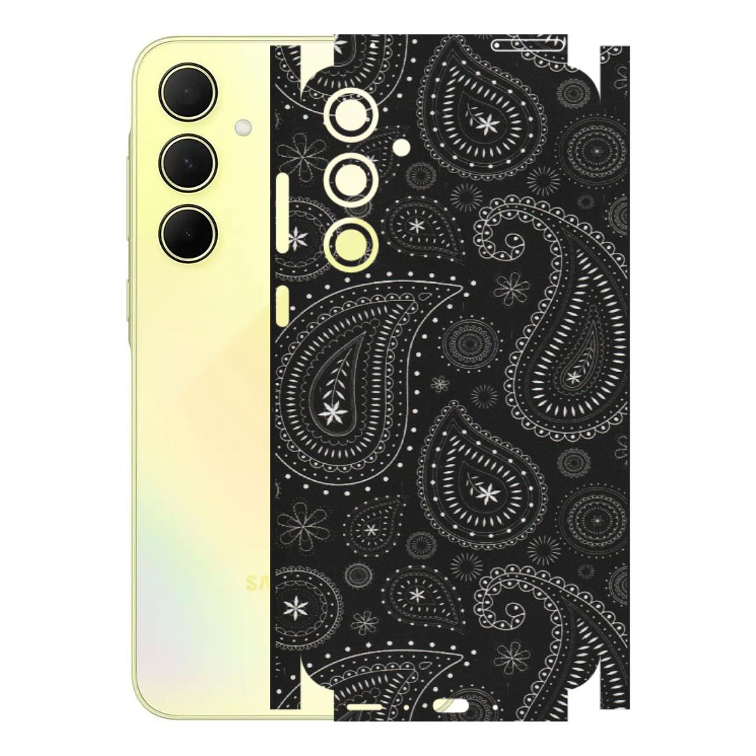 Samsung A/S Series Phone Skins (All Models) - Black Sober Kerry - Matte Finish (M-37) Samsung Galaxy A35 (5G)