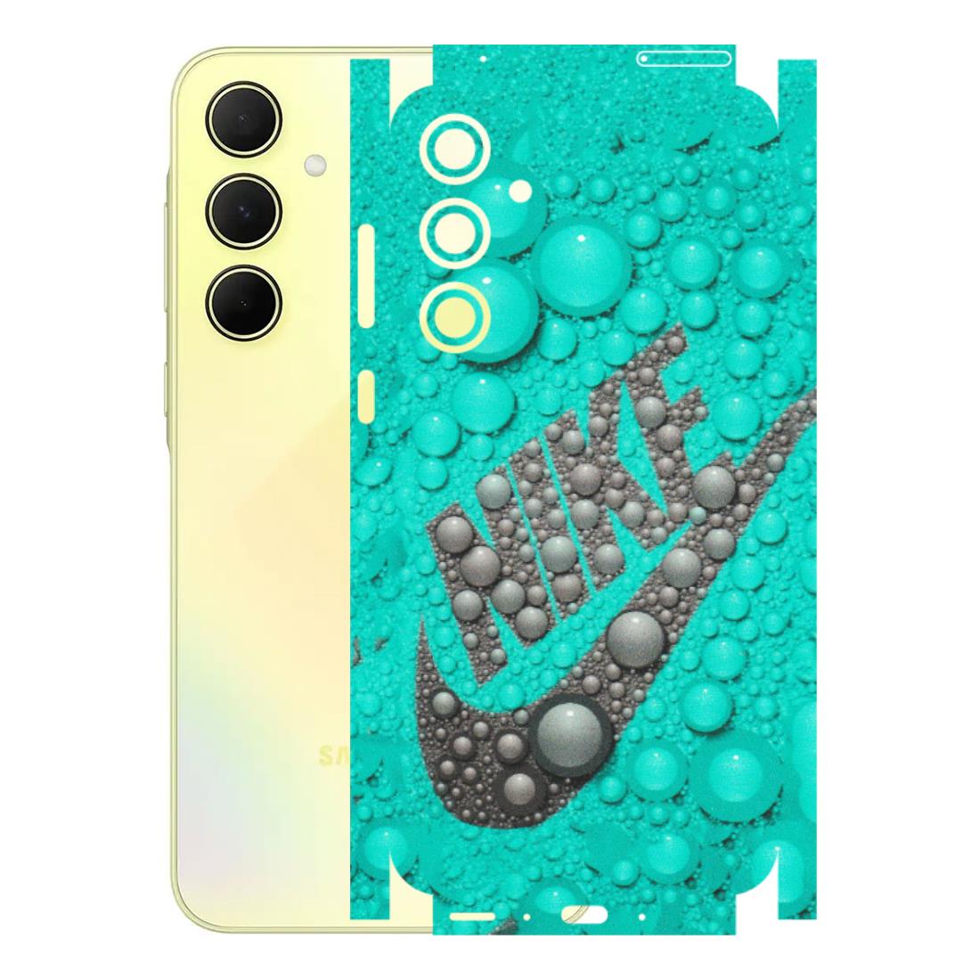 Samsung A/S Series Phone Skins (All Models) - Shoe Brand Bubbles - Matte Finish (M-42) Samsung Galaxy A35 (5G)