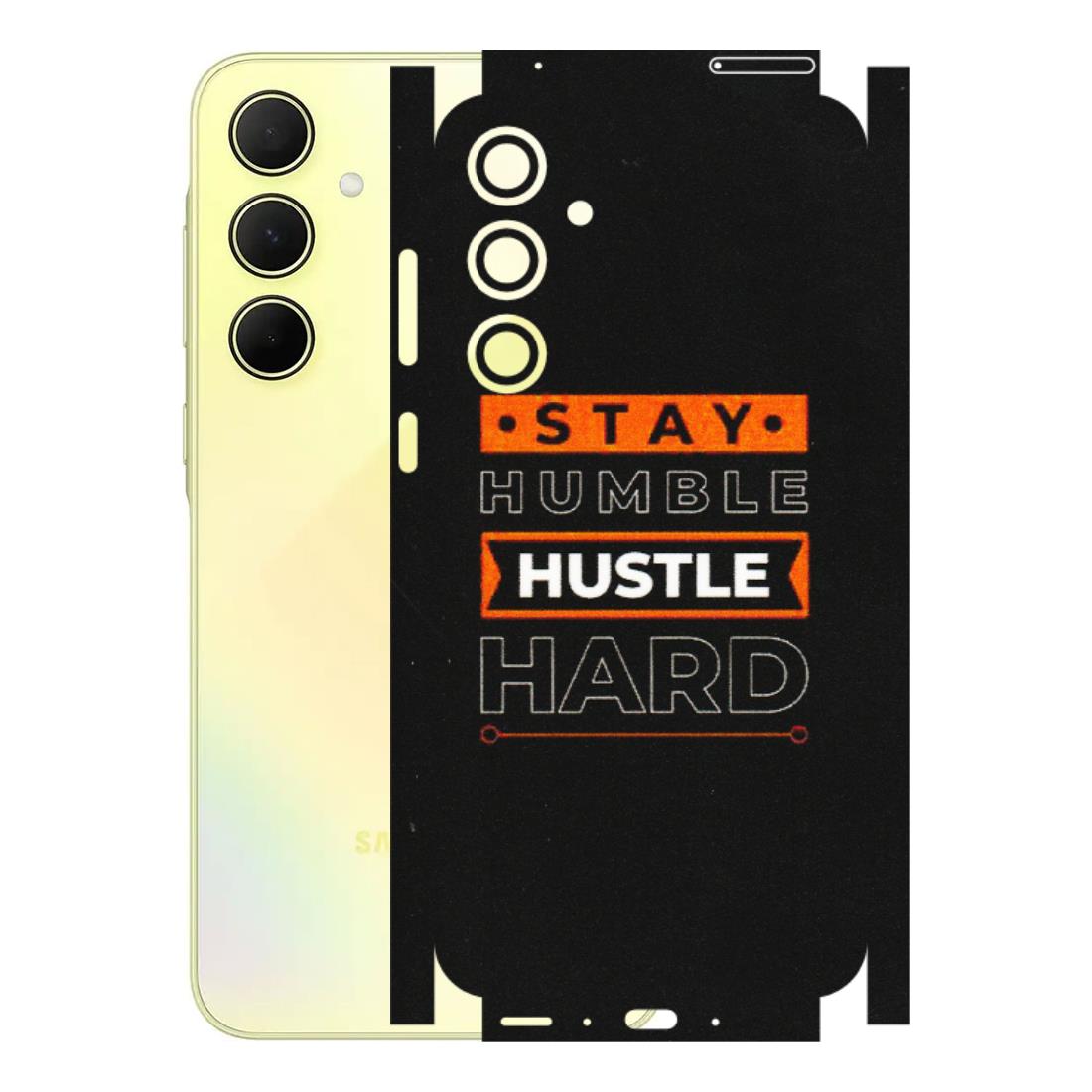 Samsung A/S Series Phone Skins (All Models) - Stay Humble Stay Hard - Matte Finish (M-48) Samsung Galaxy A35 (5G)