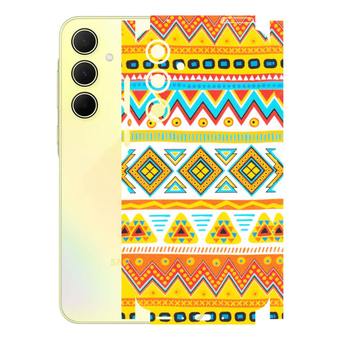 Samsung A/S Series Phone Skins (All Models) - Mexican Abstract - Matte Finish (M-71) Samsung Galaxy A35 (5G)