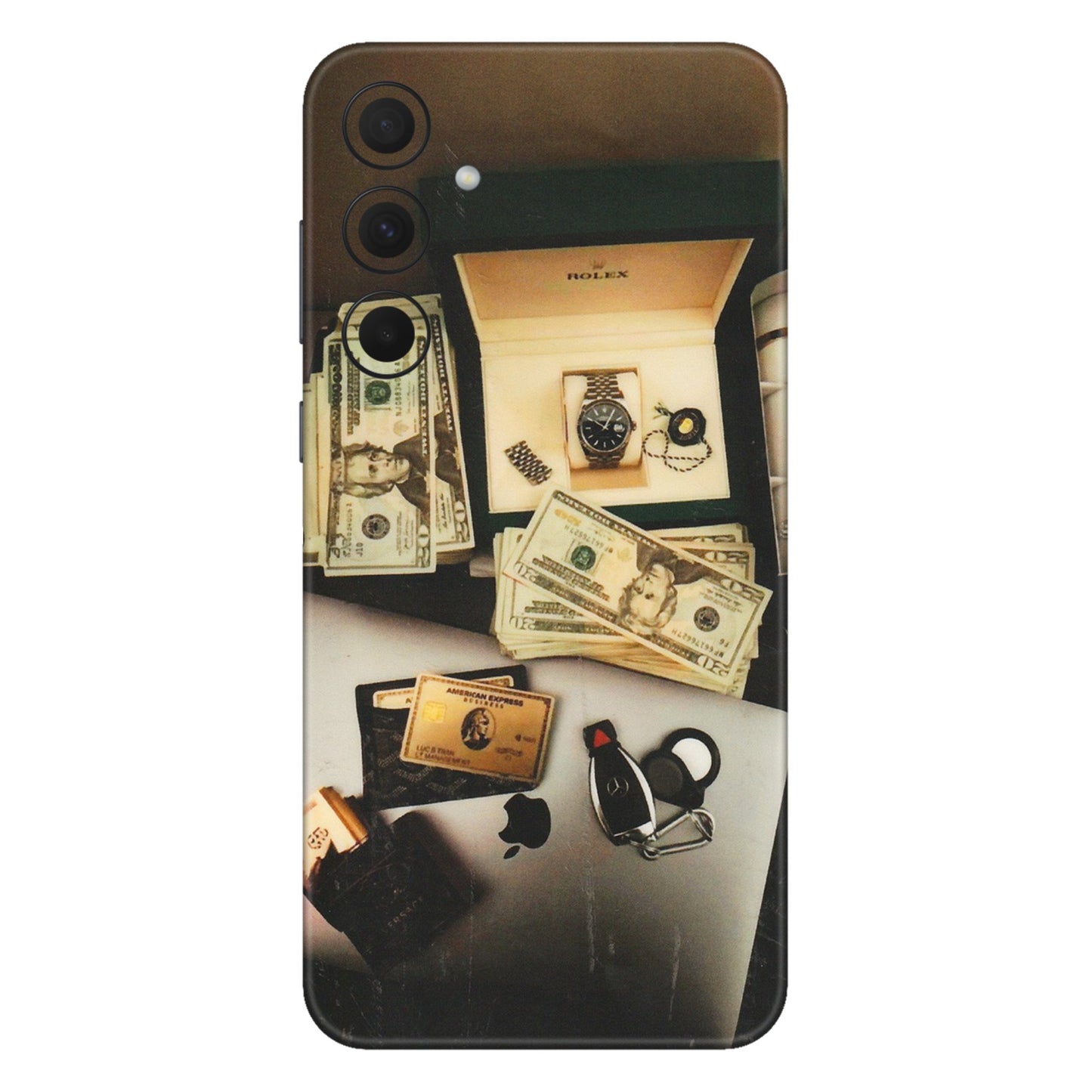 Samsung A/S Series Phone Skins (All Models) - Luxury Lifestyle - Transparent Finish (T-11) Samsung Galaxy A35 (5G)