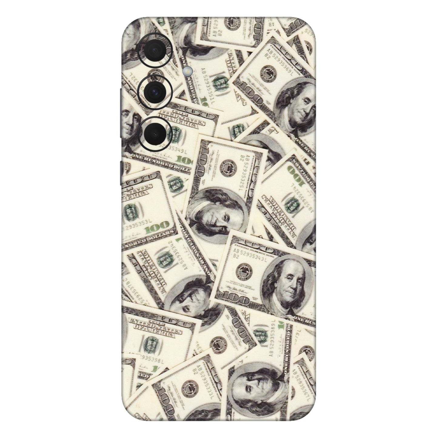 Samsung A/S Series Phone Skins (All Models) - Dollar Lover - Transparent Finish (T-17) Samsung Galaxy A35 (5G)