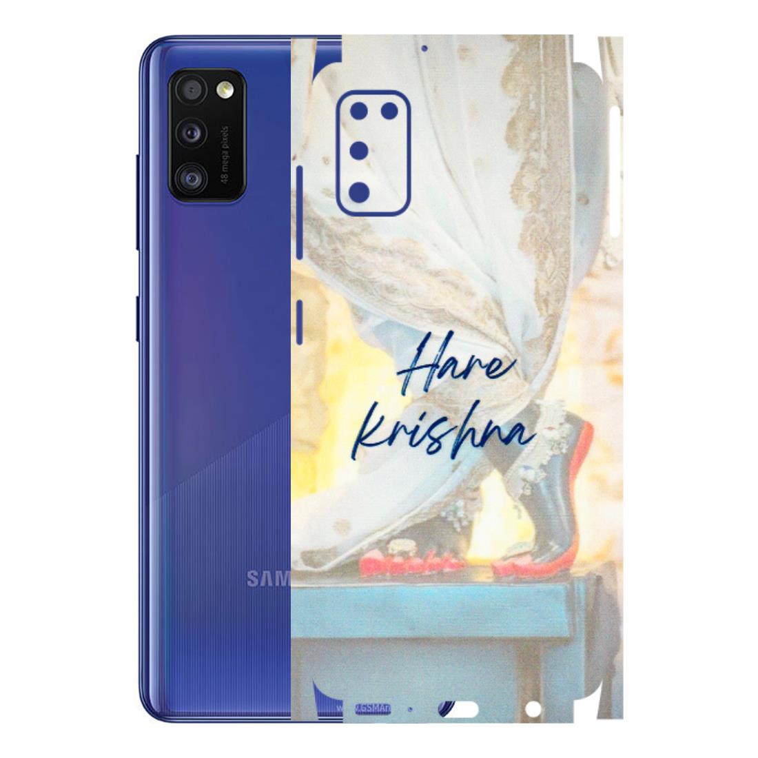 Samsung A/S Series Phone Skins (All Models) - Hare Krishna - 3D Embossed Finish (L-03) Samsung Galaxy A41