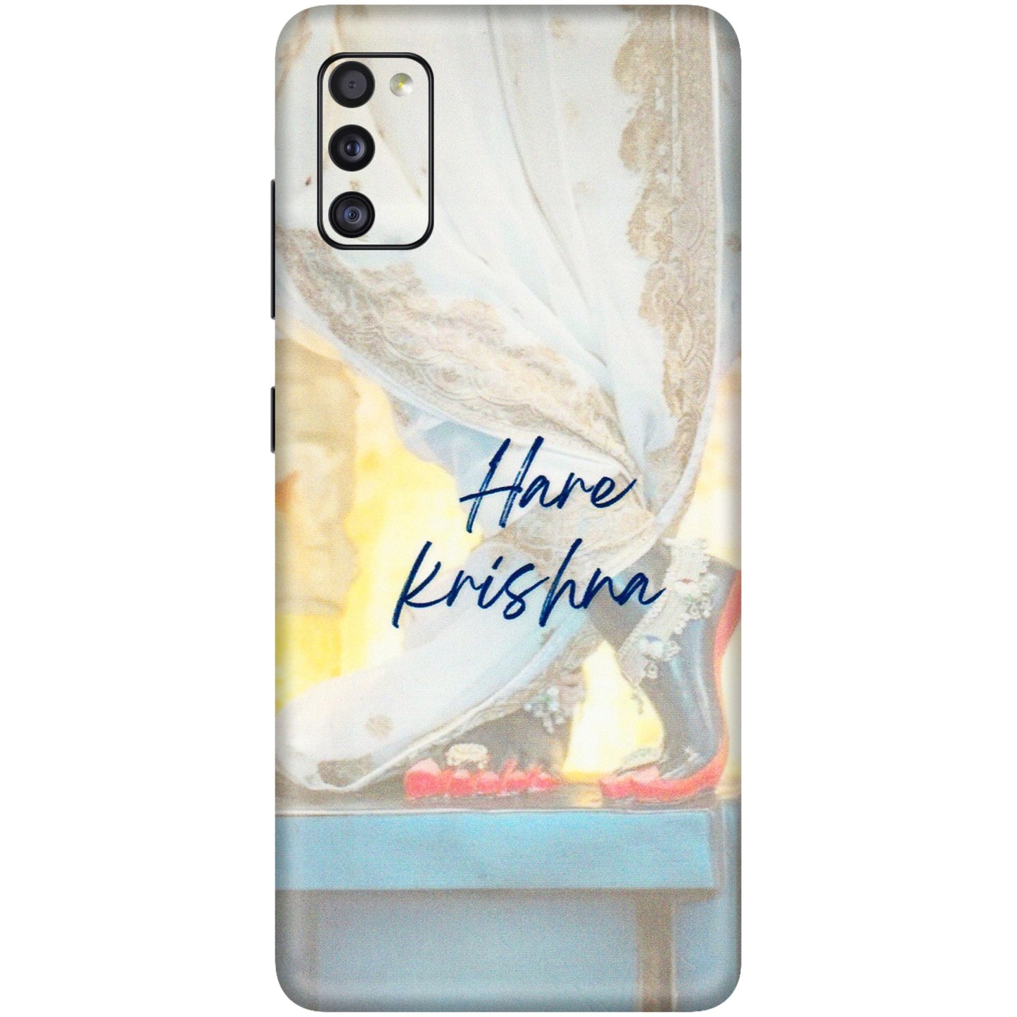 Samsung A/S Series Phone Skins (All Models) - Hare Krishna - 3D Embossed Finish (L-03) Samsung Galaxy A41