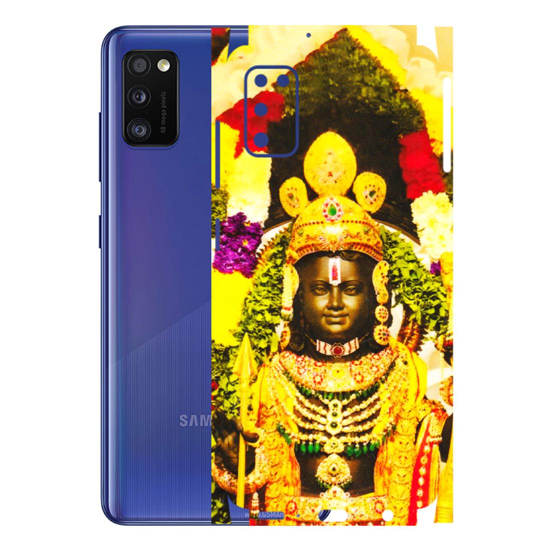 Samsung A/S Series Phone Skins (All Models) - Ram Lalla Ayodhya - 3D Embossed Finish (L-103) Samsung Galaxy A41