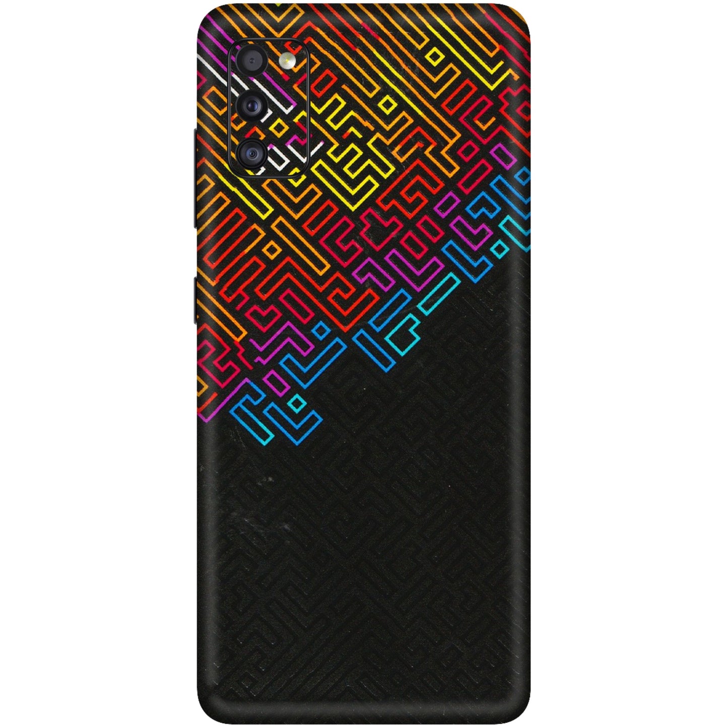 Samsung A/S Series Phone Skins (All Models) - Dotme Pattern Art - 3D Embossed Finish (L-121) Samsung Galaxy A41