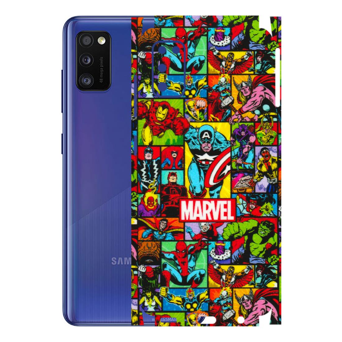 Samsung A/S Series Phone Skins (All Models) - MARVELOUS Comic Characters - 3D Embossed Finish (L-129) Samsung Galaxy A41
