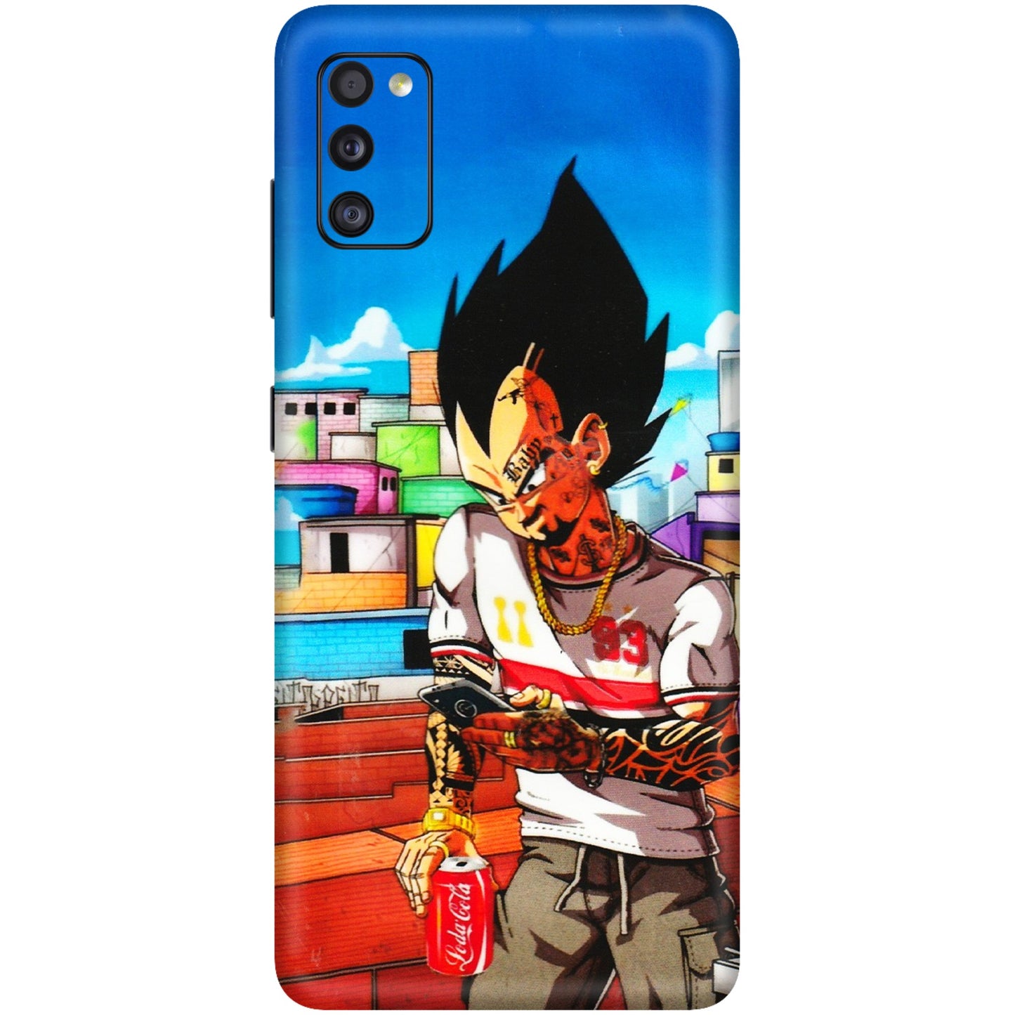 Samsung A/S Series Phone Skins (All Models) - Vegeta - 3D Embossed Finish (L-136) Samsung Galaxy A41