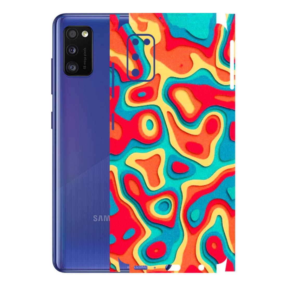 Samsung A/S Series Phone Skins (All Models) - Abstract Swirl - 3D Embossed Finish (L-150) Samsung Galaxy A41
