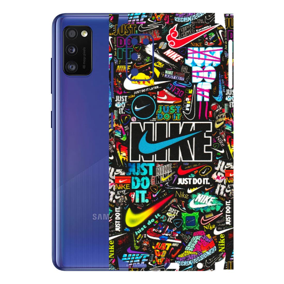 Samsung A/S Series Phone Skins (All Models) - Just Do It Doodles - 3D Embossed Finish (L-166) Samsung Galaxy A41