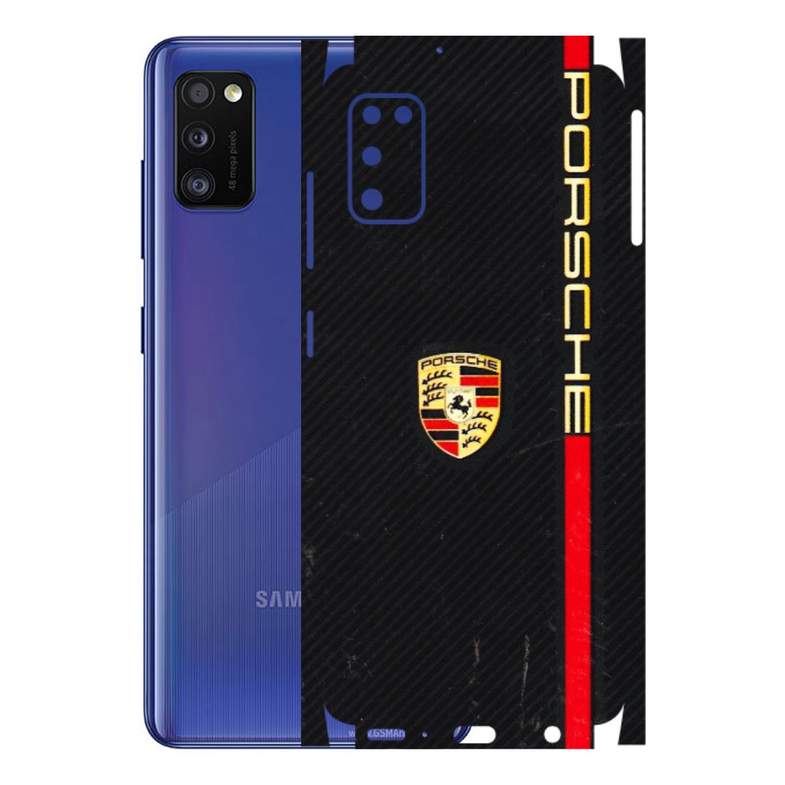 Samsung A/S Series Phone Skins (All Models) - Premium Porsche - 3D Embossed Finish (L-225) Samsung Galaxy A41