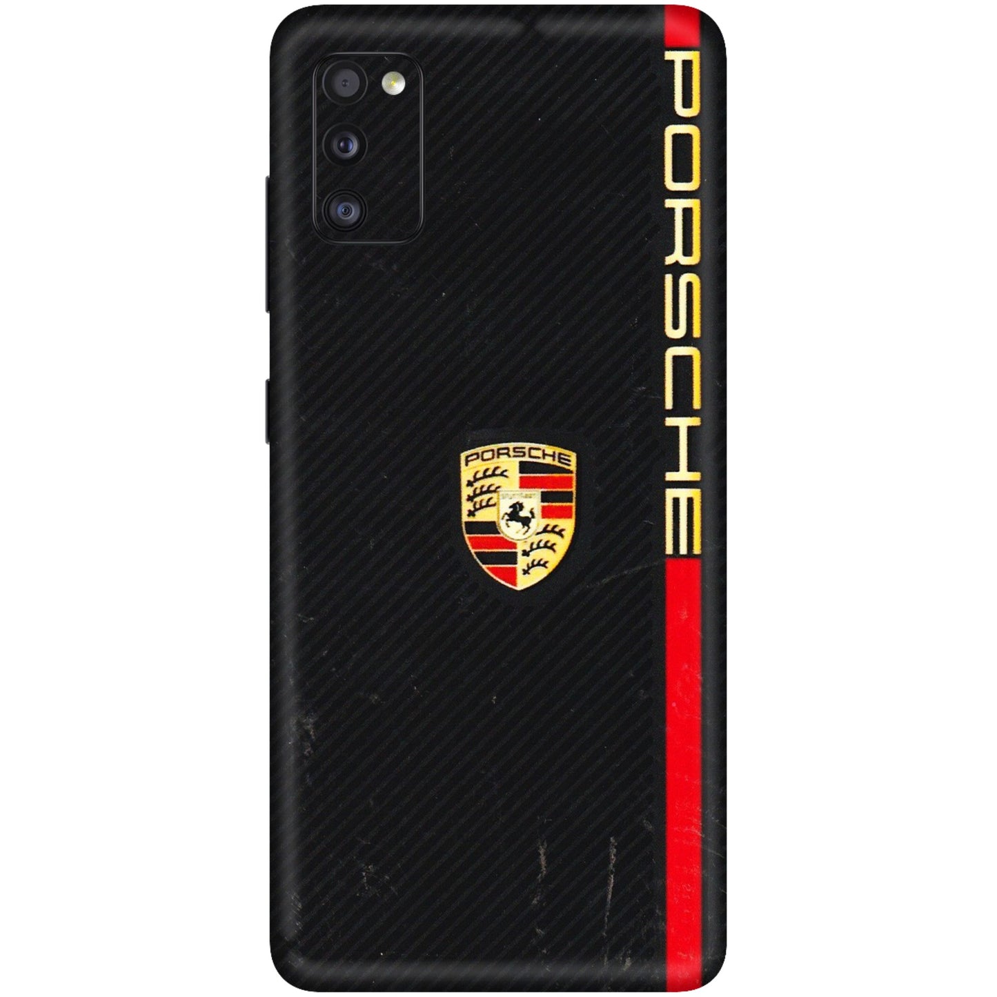 Samsung A/S Series Phone Skins (All Models) - Premium Porsche - 3D Embossed Finish (L-225) Samsung Galaxy A41