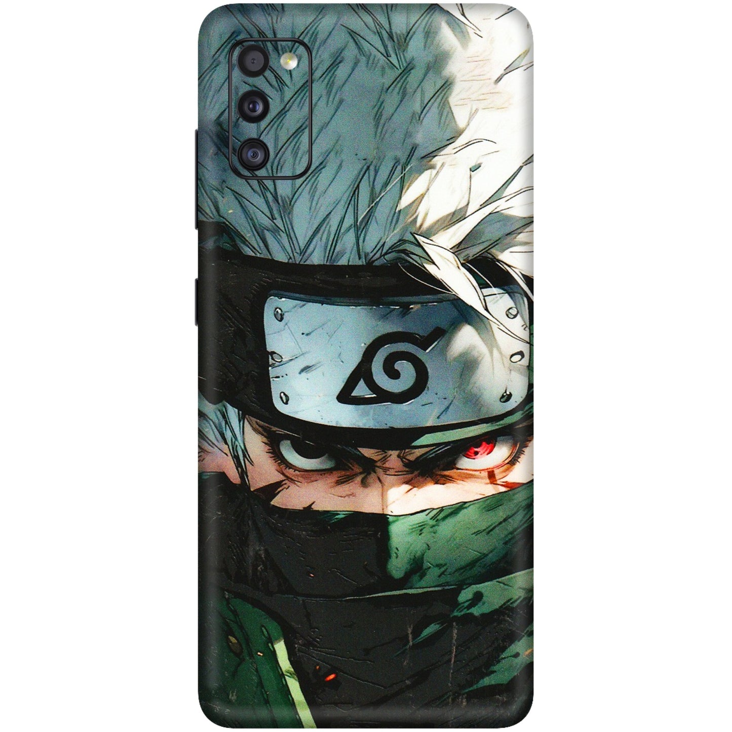 Samsung A/S Series Phone Skins (All Models) - Kakashi Red Eye Focus - 3D Embossed Finish (L-227) Samsung Galaxy A41