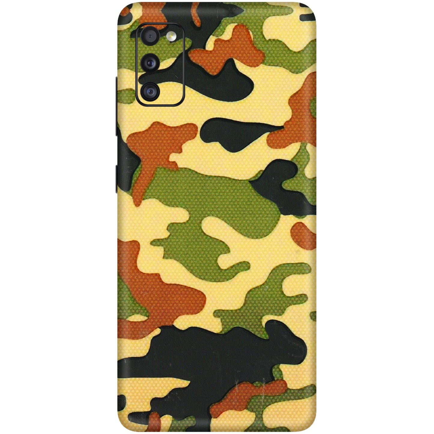 Samsung A/S Series Phone Skins (All Models) - Indian Military - 3D Embossed Finish (L-234) Samsung Galaxy A41