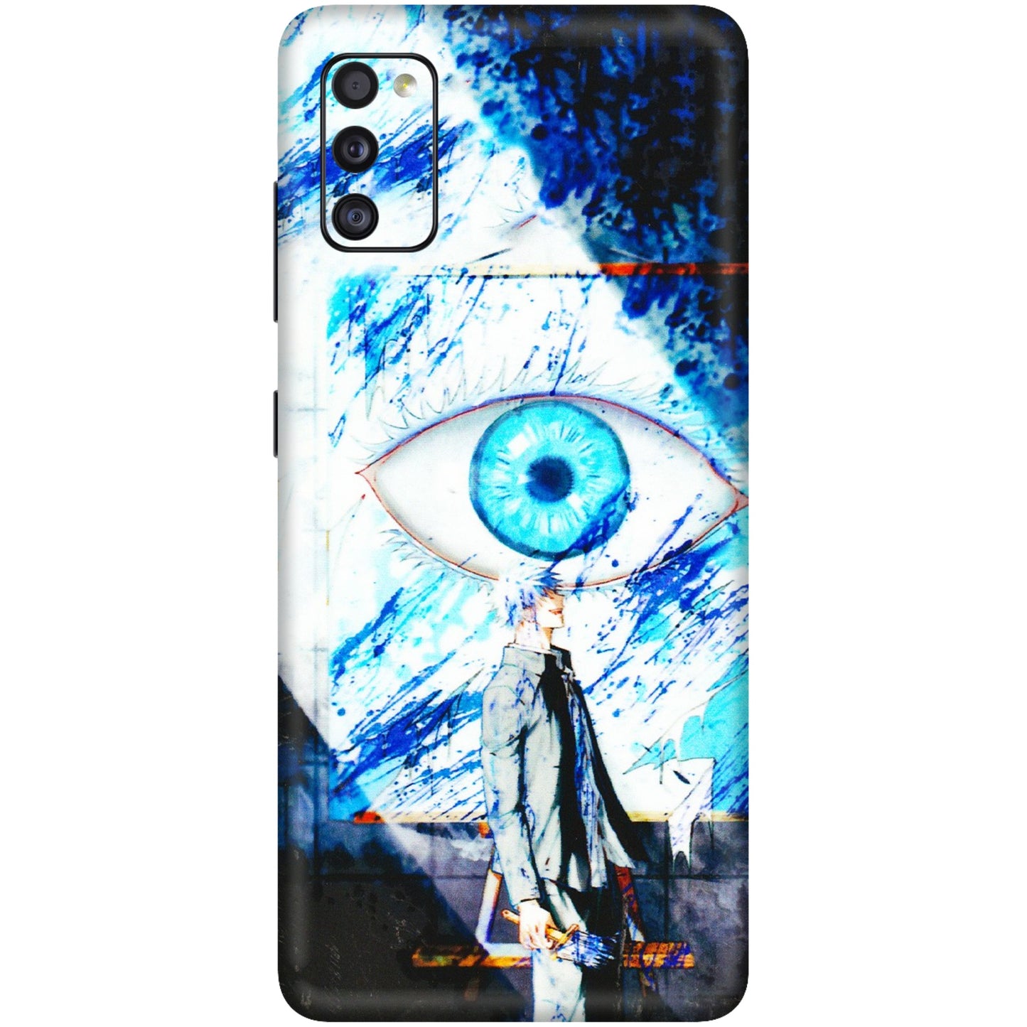 Samsung A/S Series Phone Skins (All Models) - Gojo Satoru evil eye - 3D Embossed Finish (L-239) Samsung Galaxy A41
