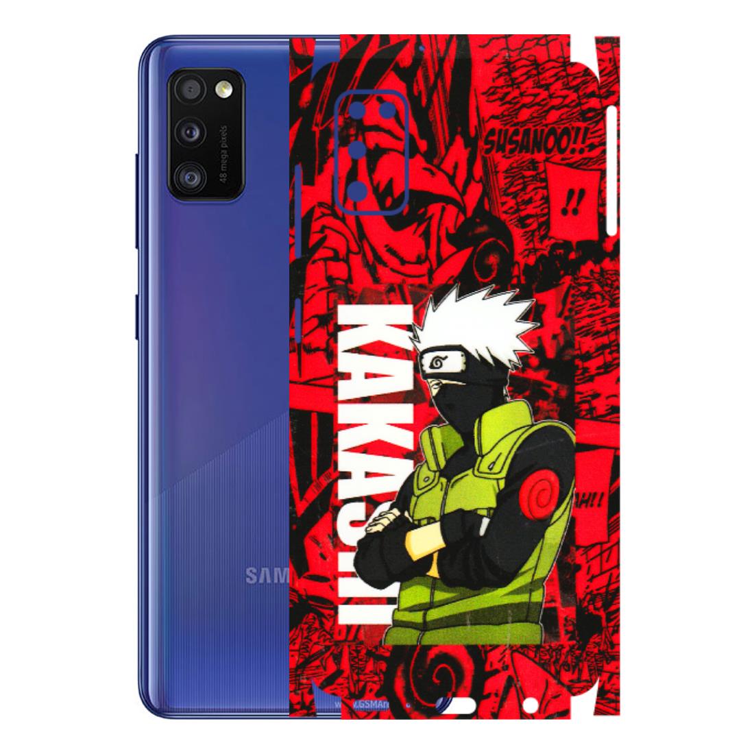 Samsung A/S Series Phone Skins (All Models) - Kakashi Red Anime - 3D Embossed Finish (L-251) Samsung Galaxy A41