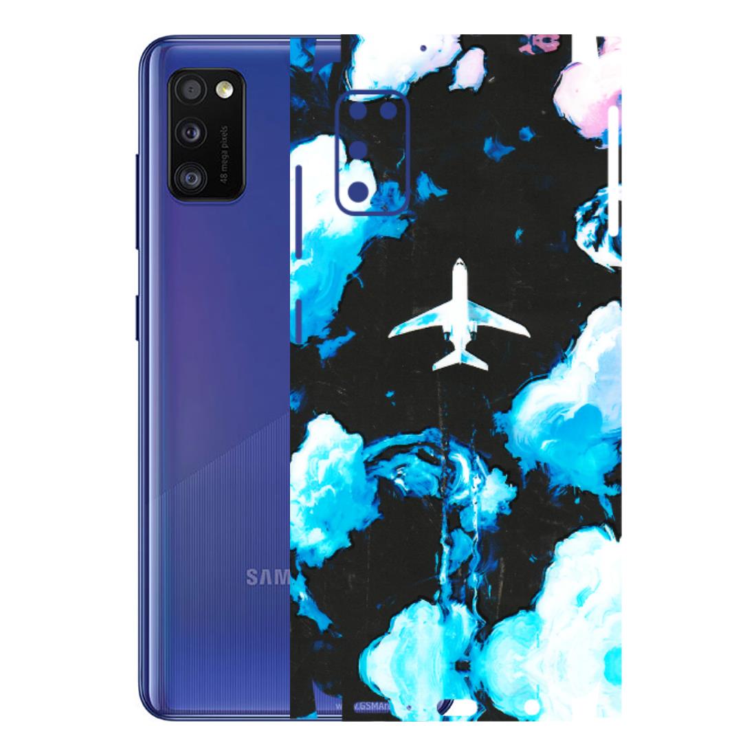 Samsung A/S Series Phone Skins (All Models) - Travel In Airline - 3D Embossed Finish (L-264) Samsung Galaxy A41