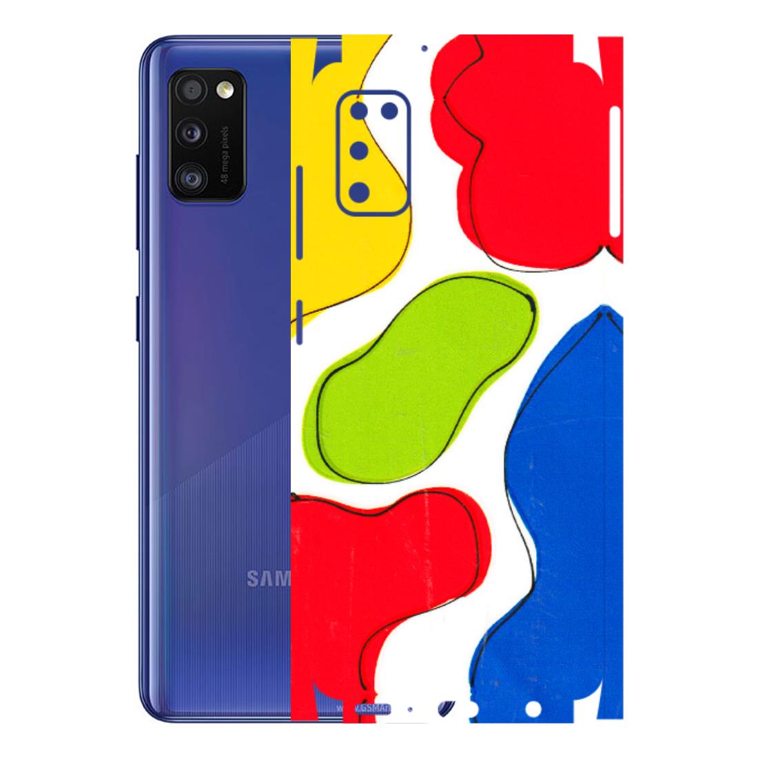 Samsung A/S Series Phone Skins (All Models) - RGB Colour Paint - 3D Embossed Finish (L-284) Samsung Galaxy A41