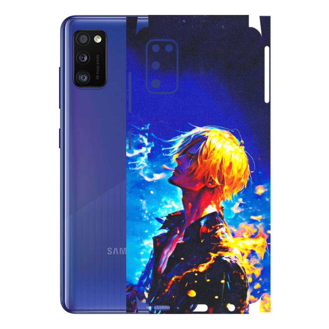 Samsung A/S Series Phone Skins (All Models) - Sanji Vinsmoke One Piece - 3D Embossed Finish (L-319) Samsung Galaxy A41