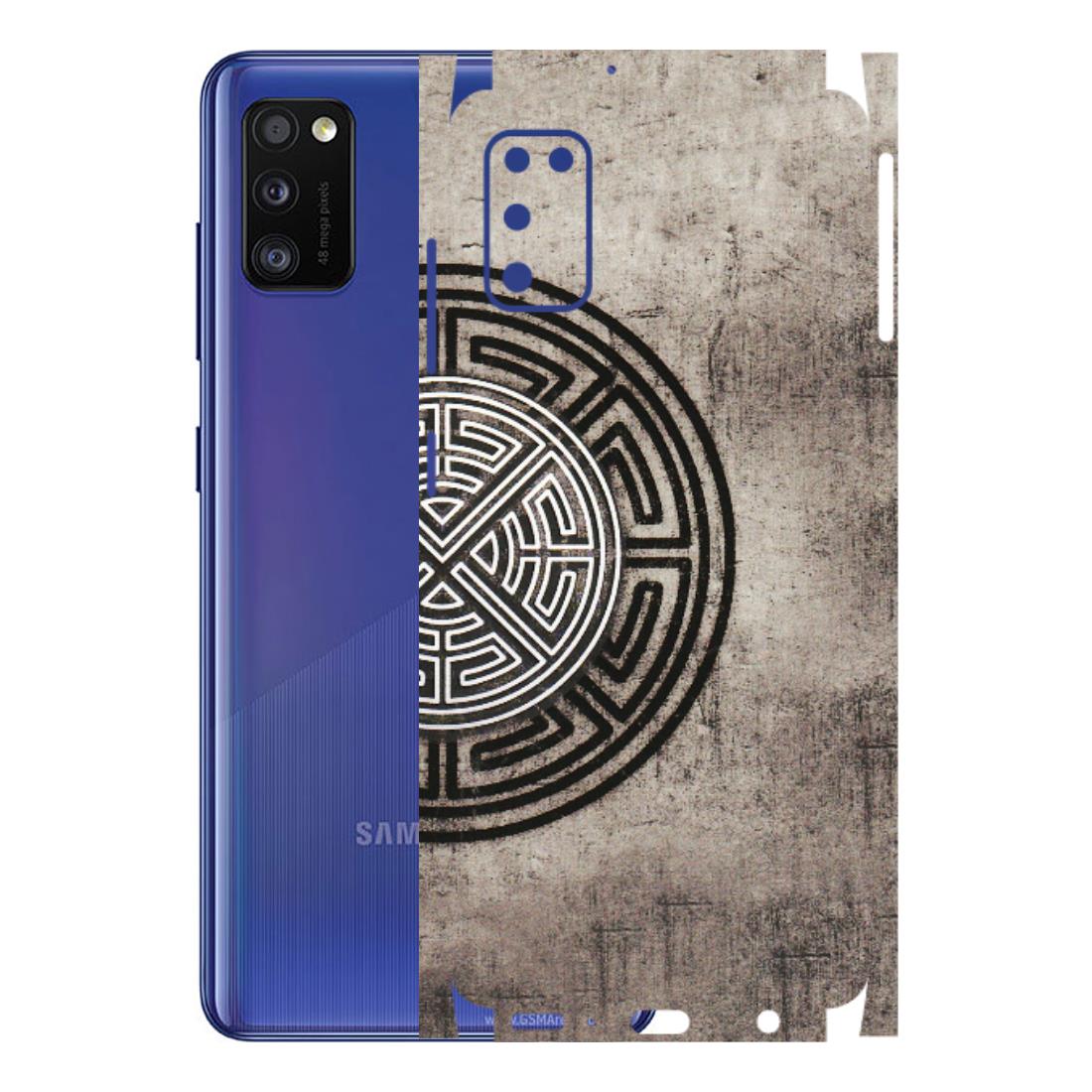 Samsung A/S Series Phone Skins (All Models) - Mysterious Circular Design - 3D Embossed Finish (L-63) Samsung Galaxy A41
