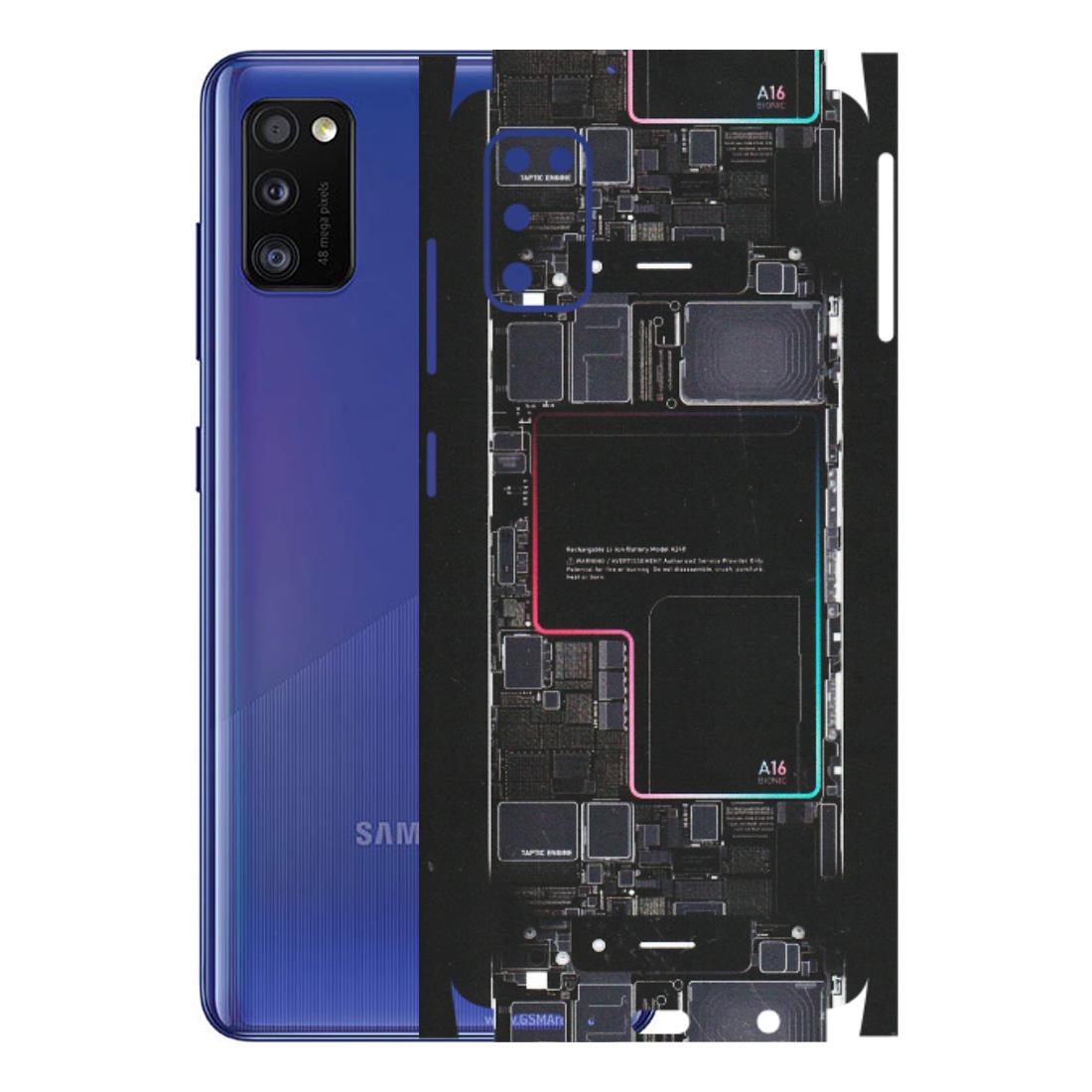 Samsung A/S Series Phone Skins (All Models) - Motherboard Circuit Layout - Matte Finish (M-117) Samsung Galaxy A41