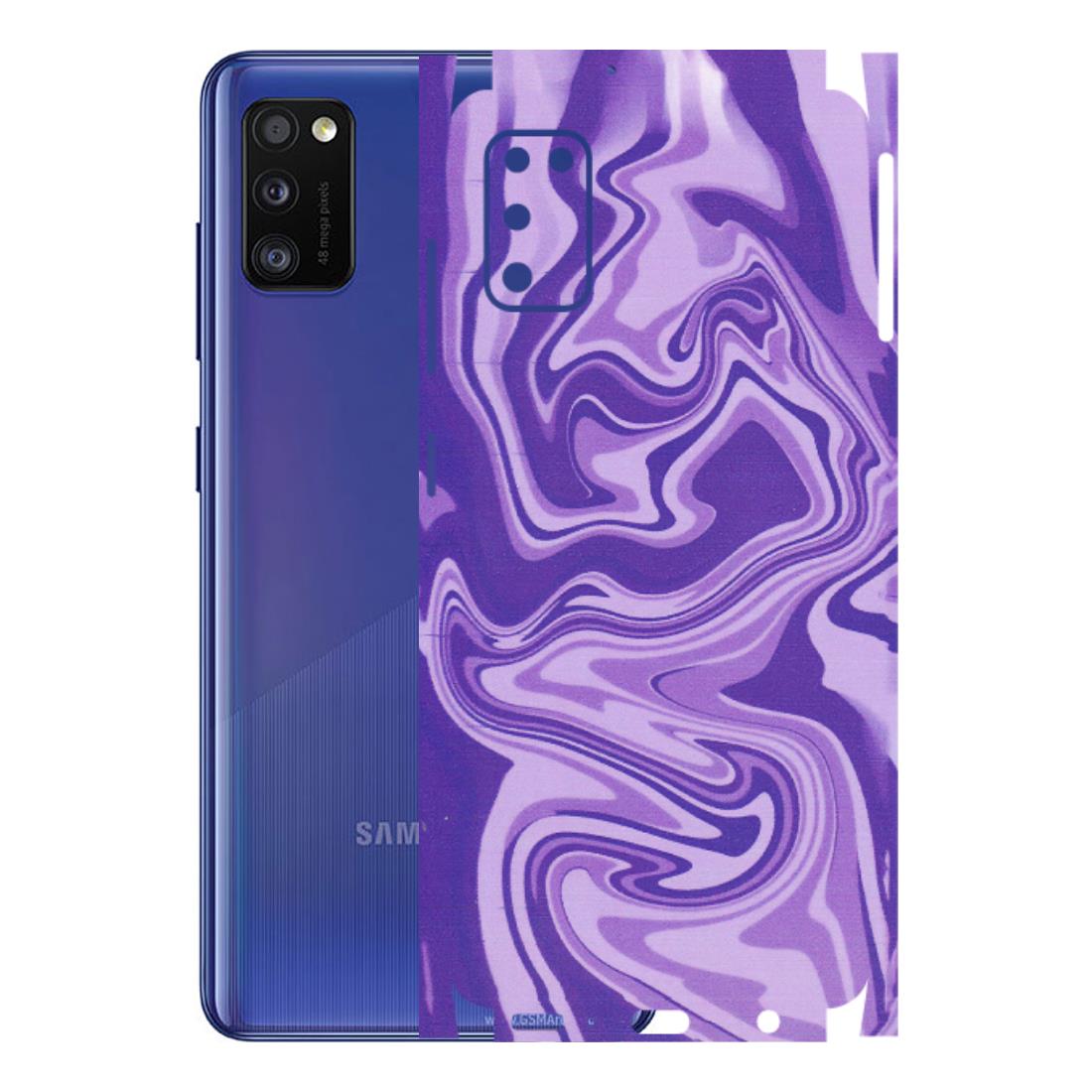 Samsung A/S Series Phone Skins (All Models) - Hazy Purple Nights - Matte Finish (M-14) Samsung Galaxy A41