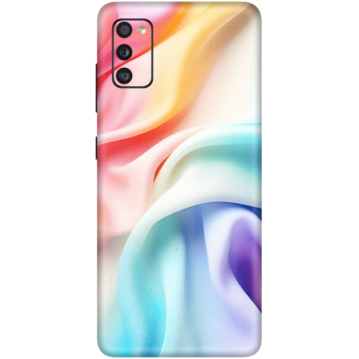 Samsung A/S Series Phone Skins (All Models) - Colourful Silk Cloth - Matte Finish (M-165) Samsung Galaxy A41
