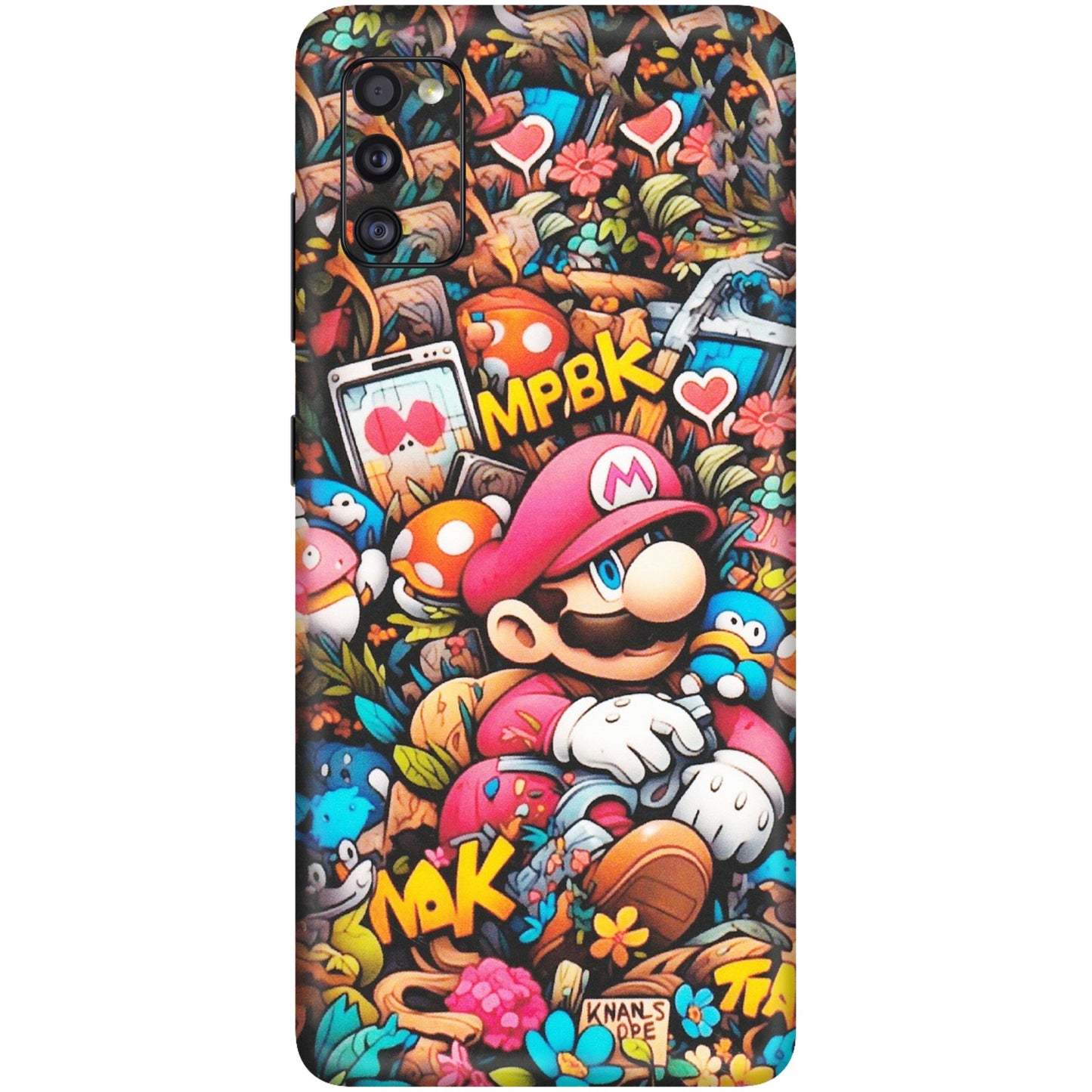 Samsung A/S Series Phone Skins (All Models) - Super Mario Bros Artistic - Matte Finish (M-173) Samsung Galaxy A41