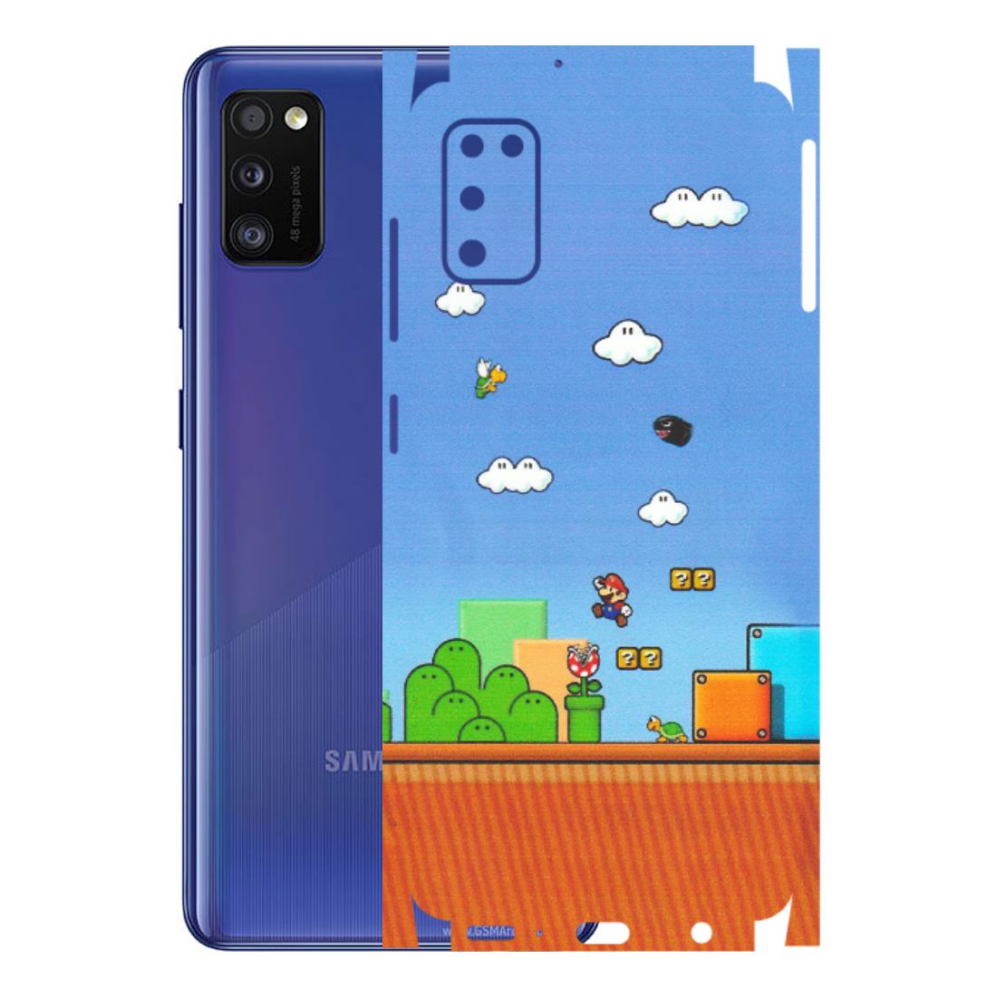 Samsung A/S Series Phone Skins (All Models) - Mario Game Scene - Matte Finish (M-24) Samsung Galaxy A41