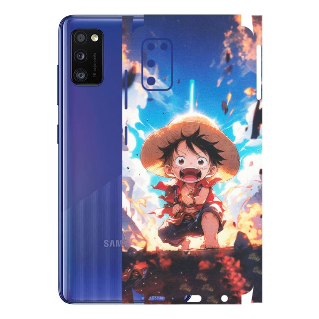 Samsung A/S Series Phone Skins (All Models) - Toon One Piece Cute Character - Matte Finish (M-35) Samsung Galaxy A41
