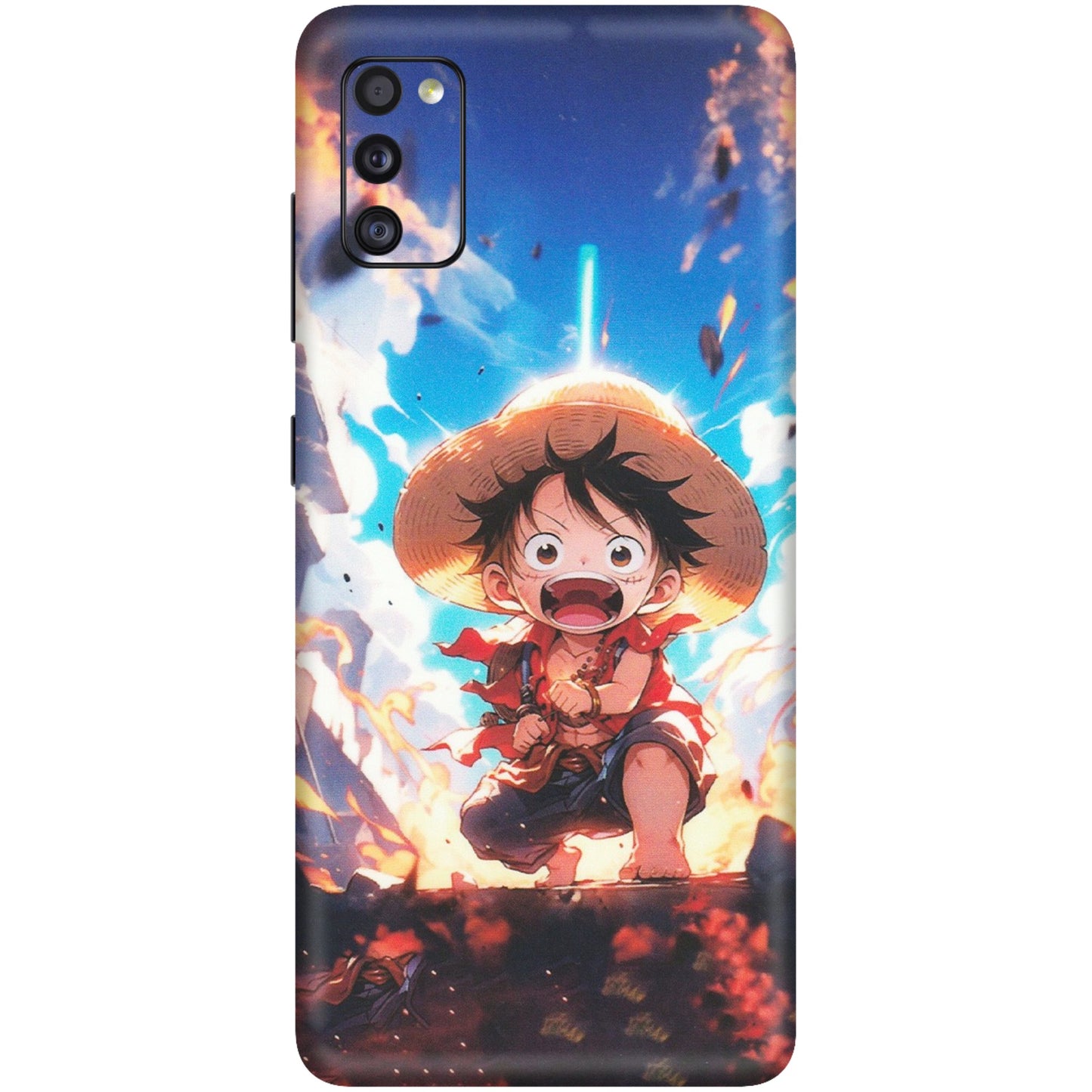 Samsung A/S Series Phone Skins (All Models) - Toon One Piece Cute Character - Matte Finish (M-35) Samsung Galaxy A41