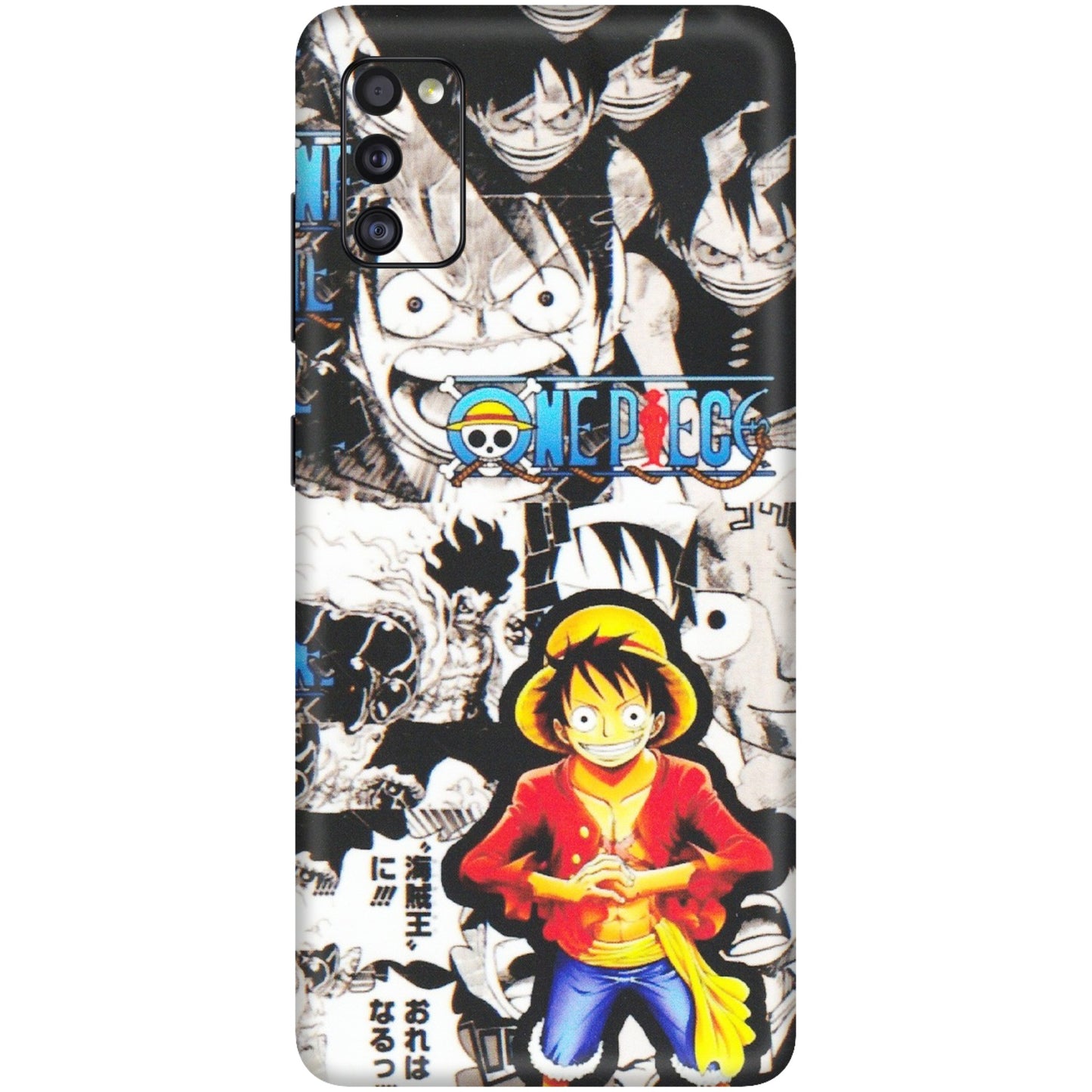 Samsung A/S Series Phone Skins (All Models) - One Piece B&W - Matte Finish (M-63) Samsung Galaxy A41