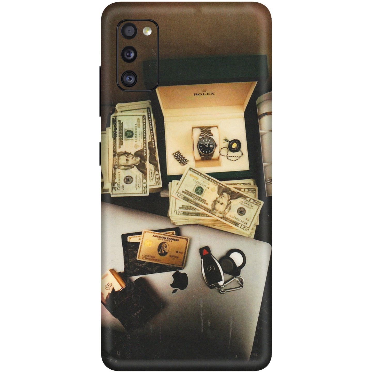 Samsung A/S Series Phone Skins (All Models) - Luxury Lifestyle - Transparent Finish (T-11) Samsung Galaxy A41