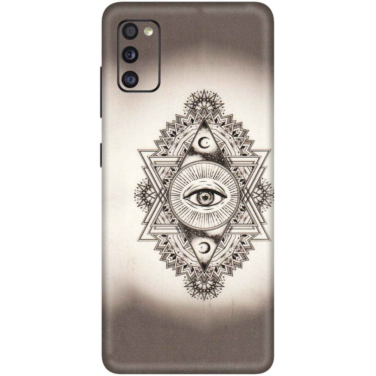 Samsung A/S Series Phone Skins (All Models) - Illuminati Great Eye - Transparent Finish (T-14) Samsung Galaxy A41