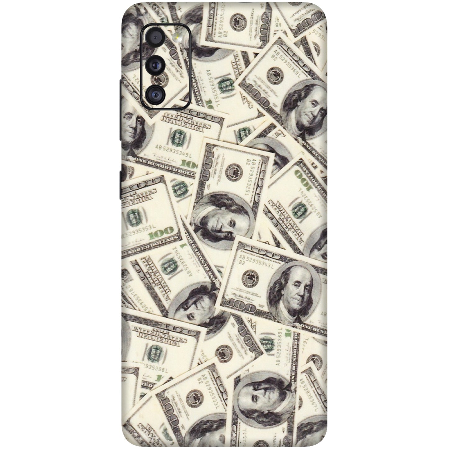 Samsung A/S Series Phone Skins (All Models) - Dollar Lover - Transparent Finish (T-17) Samsung Galaxy A41