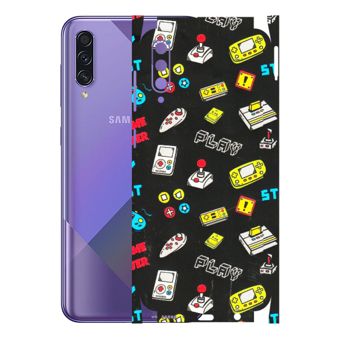 Samsung A/S Series Phone Skins (All Models) - Gaming Doodles - 3D Embossed Finish (L-224) Samsung Galaxy A50S