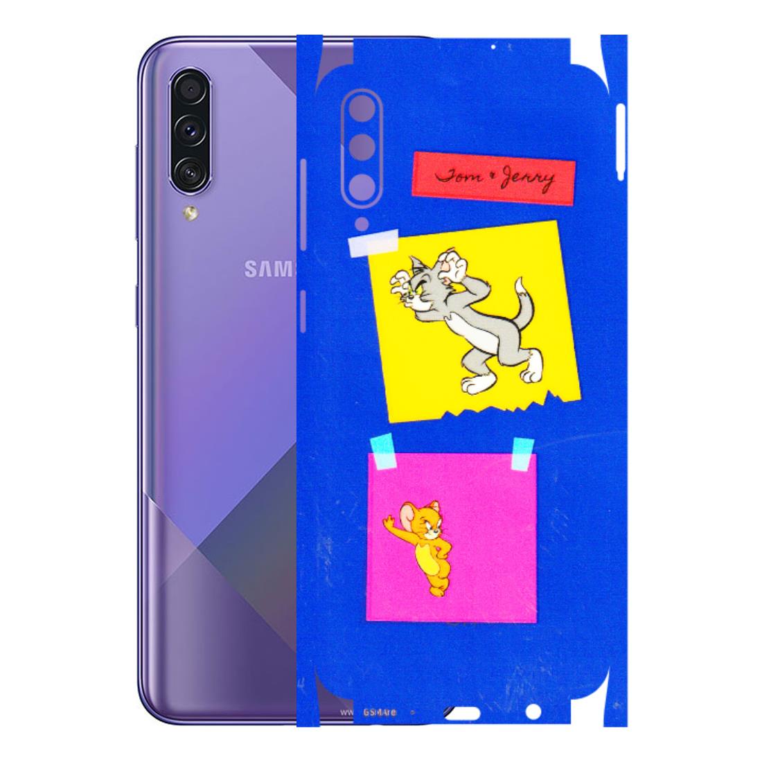 Samsung A/S Series Phone Skins (All Models) - Tom N Jerry Sticky Notes - 3D Embossed Finish (L-88) Samsung Galaxy A50S