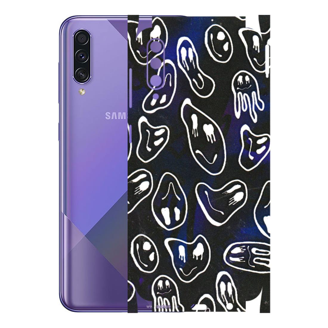 Samsung A/S Series Phone Skins (All Models) - Distorted Smileys - 3D Embossed Finish (L-92) Samsung Galaxy A50S