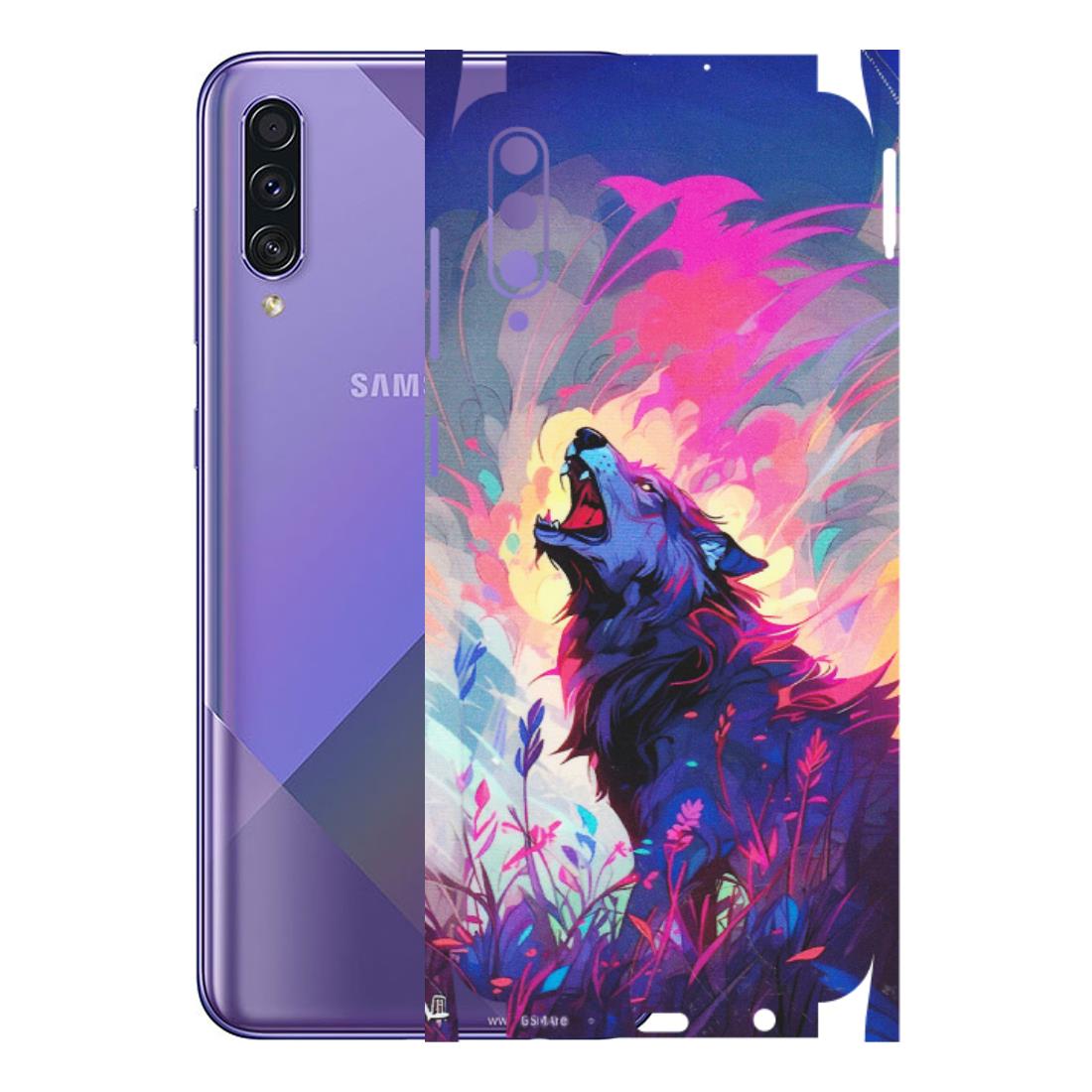 Samsung A/S Series Phone Skins (All Models) - New Wild Wolf Abstract - Matte Finish (M-125) Samsung Galaxy A50S