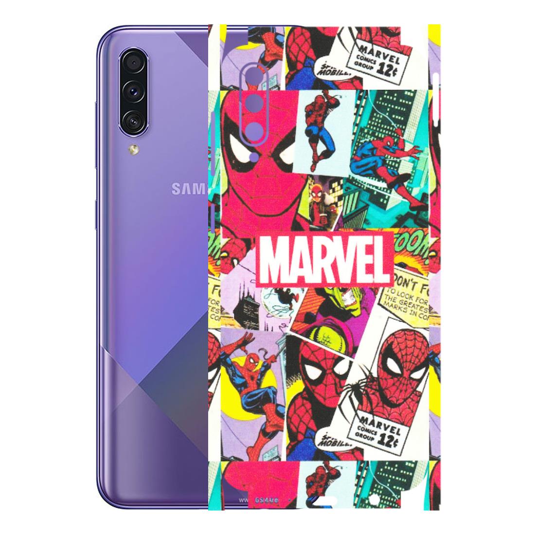 Samsung A/S Series Phone Skins (All Models) - Marvel Comic Spiderman Grafitti - Matte Finish (M-72) Samsung Galaxy A50S