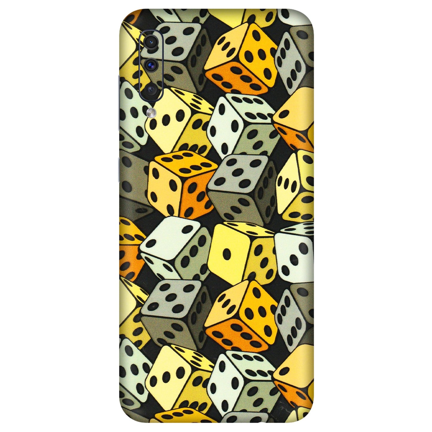 Samsung A/S Series Phone Skins (All Models) - Dices Of Life - 3D Embossed Finish (L-04) Samsung Galaxy A50