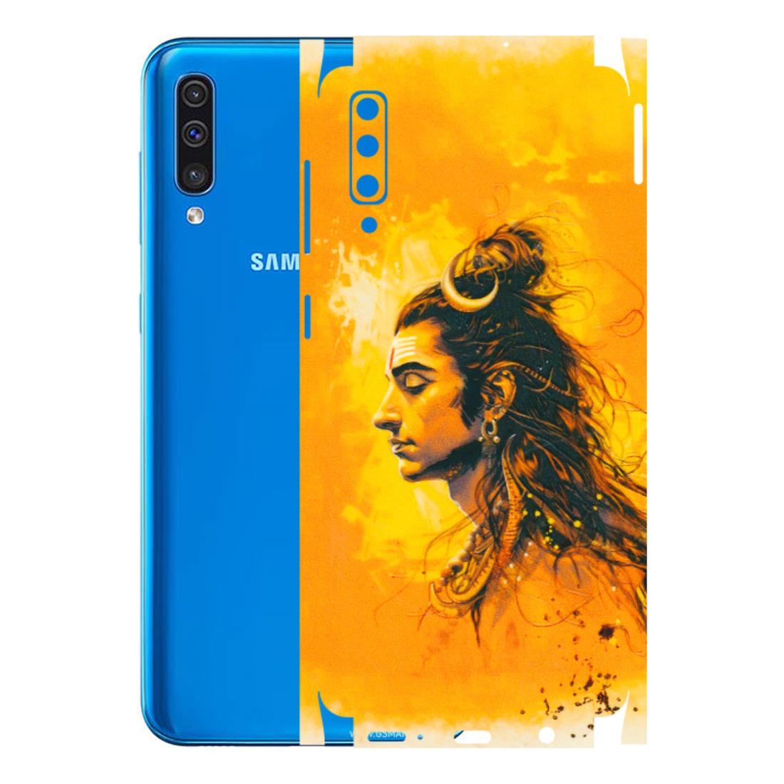 Samsung A/S Series Phone Skins (All Models) - Shiv Shakti - 3D Embossed Finish (L-14) Samsung Galaxy A50