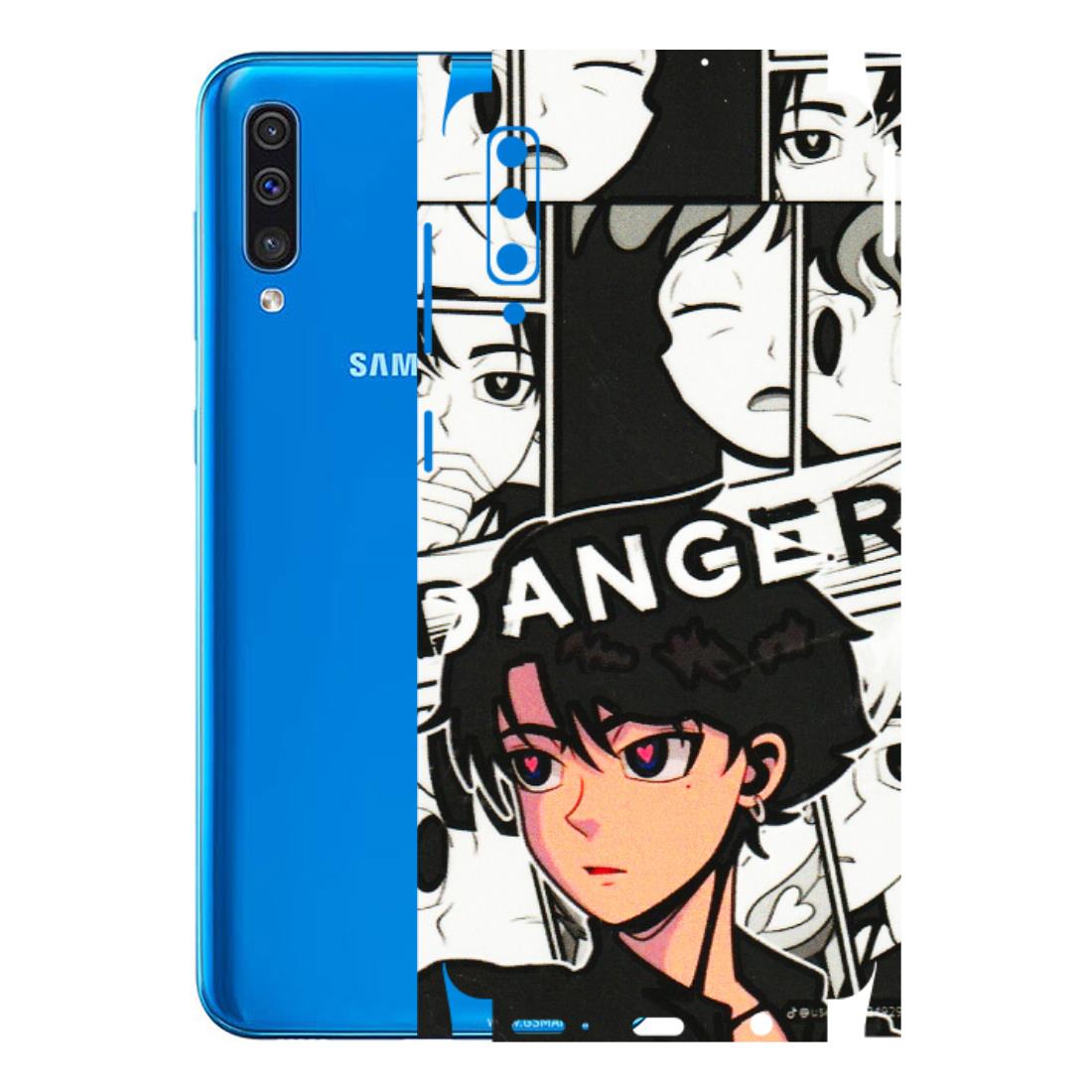 Samsung A/S Series Phone Skins (All Models) - Danger Anime - 3D Embossed Finish (L-155) Samsung Galaxy A50