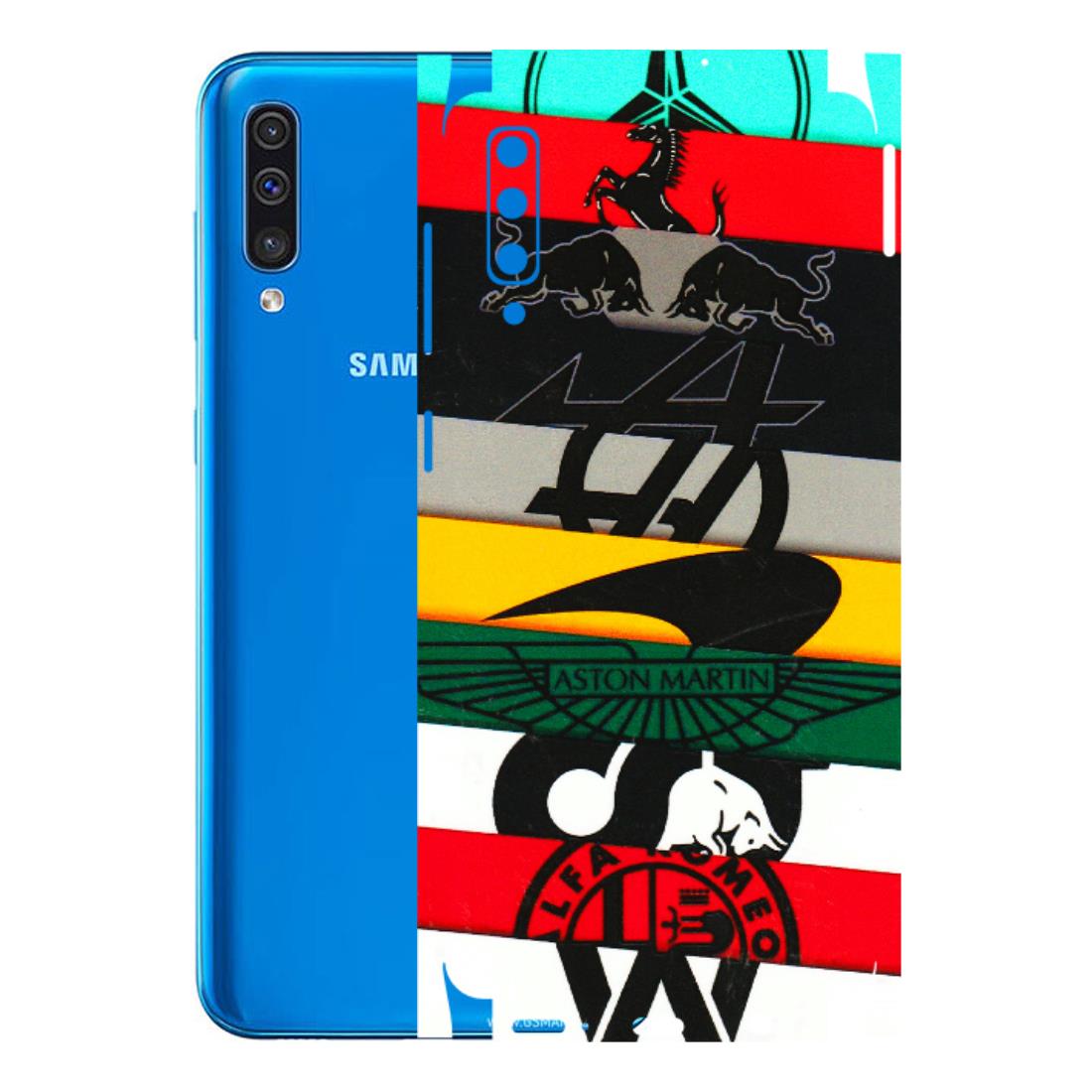 Samsung A/S Series Phone Skins (All Models) - Multi Designer Brands - 3D Embossed Finish (L-187) Samsung Galaxy A50