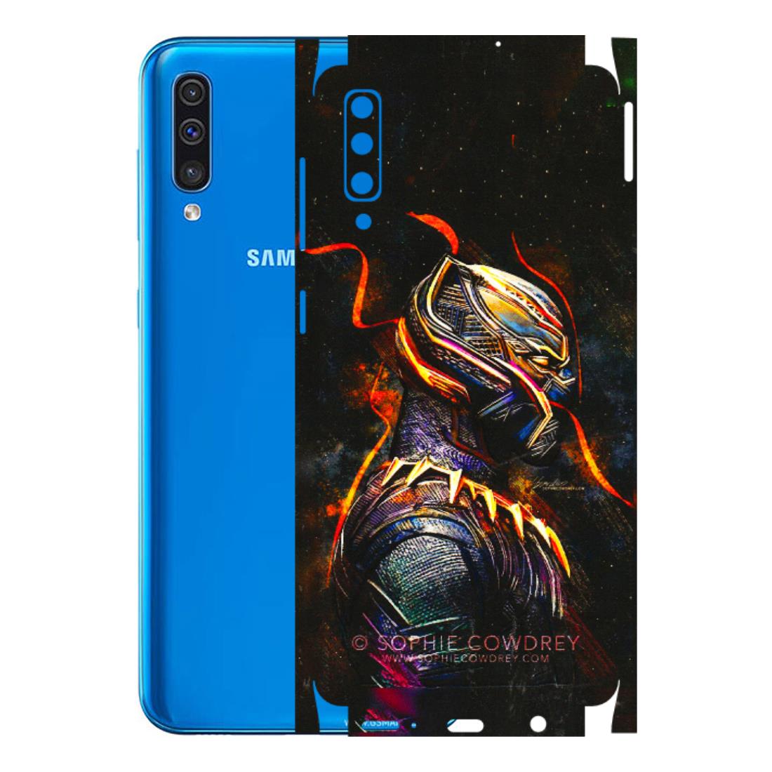 Samsung A/S Series Phone Skins (All Models) - Black Panther - 3D Embossed Finish (L-190) Samsung Galaxy A50