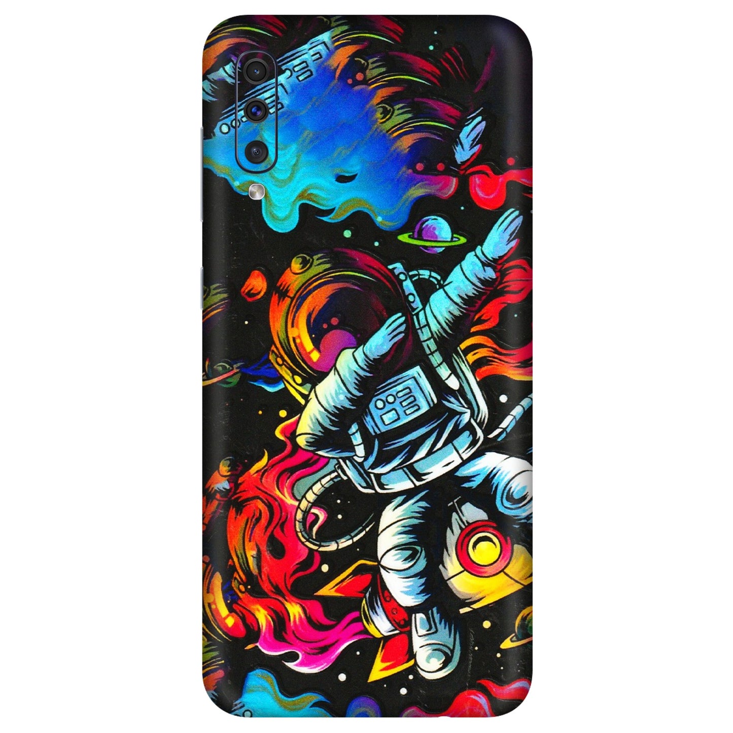 Samsung A/S Series Phone Skins (All Models) - Astronaut Dope - 3D Embossed Finish (L-191) Samsung Galaxy A50