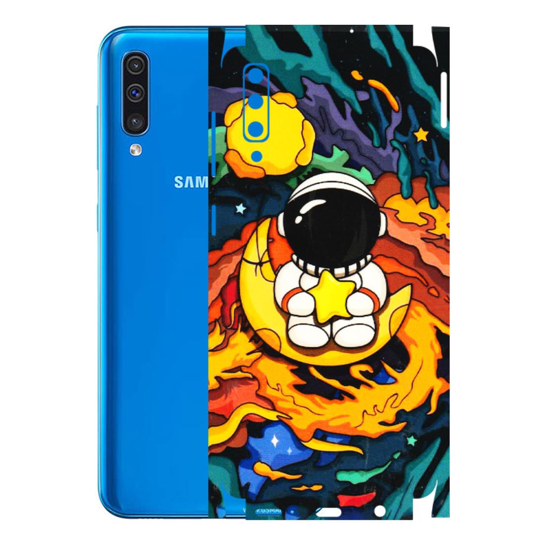 Samsung A/S Series Phone Skins (All Models) - Baby Astronaut - 3D Embossed Finish (L-197) Samsung Galaxy A50
