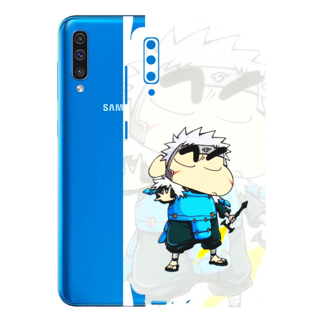 Samsung A/S Series Phone Skins (All Models) - Angry Young Shinchan - 3D Embossed Finish (L-226) Samsung Galaxy A50
