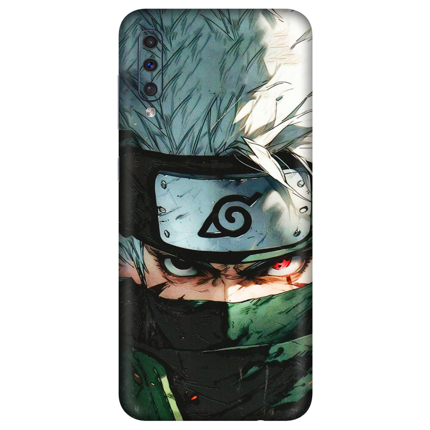 Samsung A/S Series Phone Skins (All Models) - Kakashi Red Eye Focus - 3D Embossed Finish (L-227) Samsung Galaxy A50